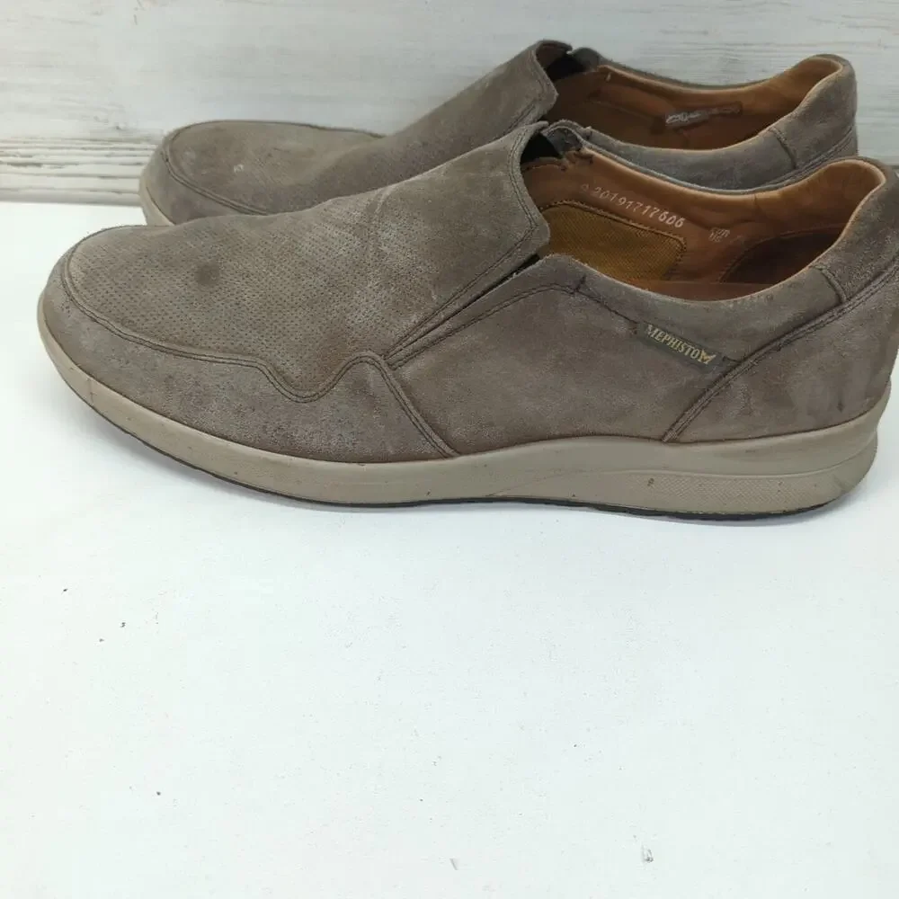 Mephisto Air-Jet Perforated Leather‎ Casual Shoes Footwear Loafers Zapatos 12.5